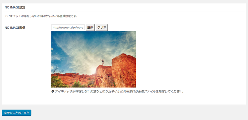 NO IMAGE画像変更
